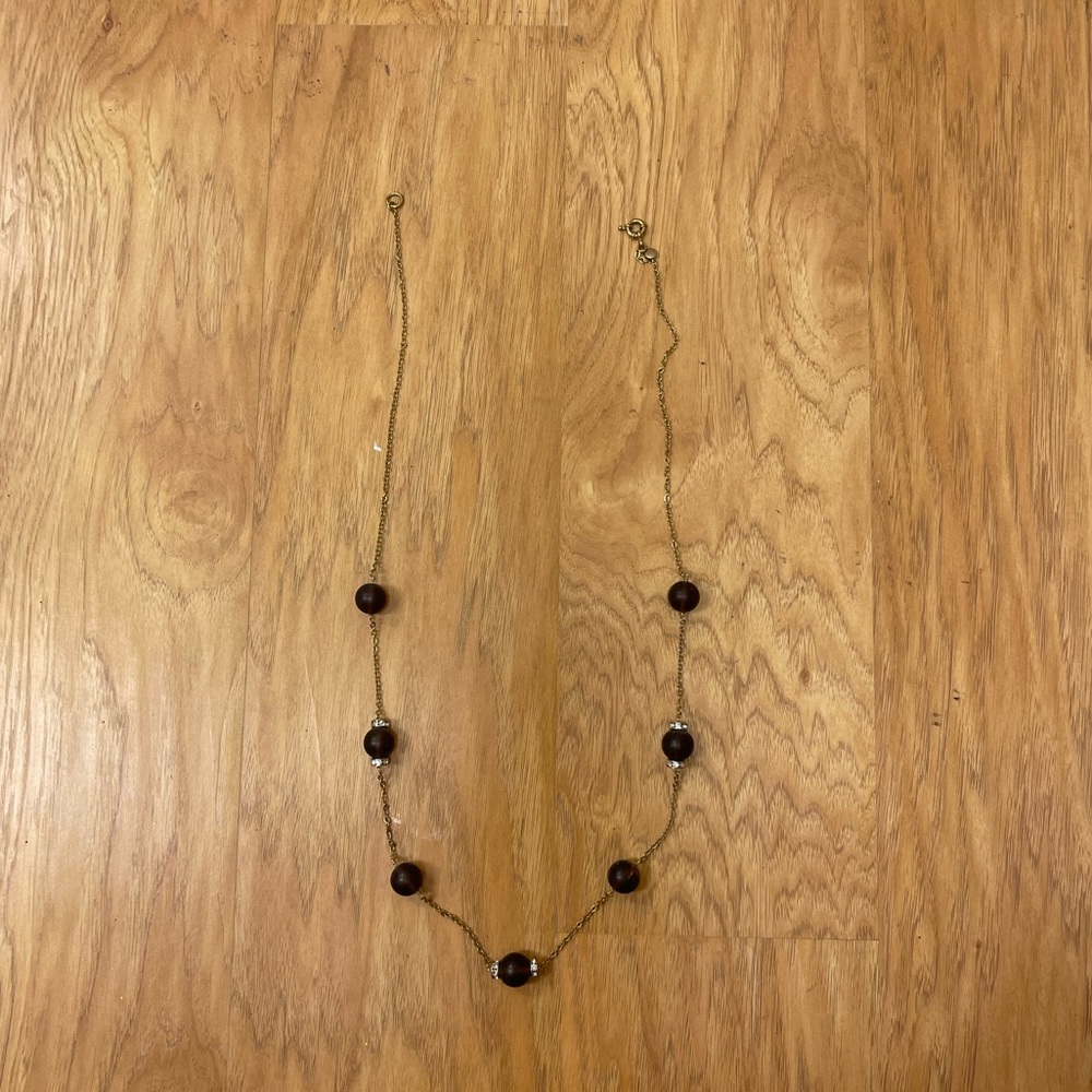 J Crew Yellow Finished Statement Necklace